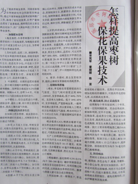 1995年中国林业上发表